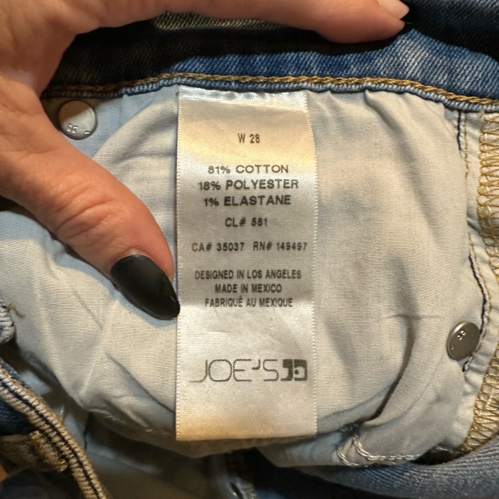 Joes Jeans, size 28, skinny ankle - Picture 5 of 6
